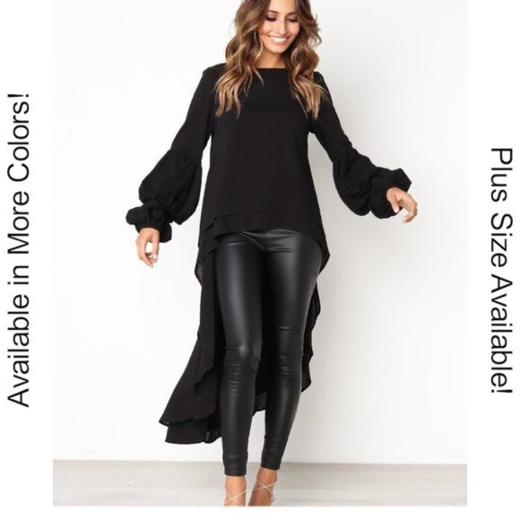 Black High Low Top - Picture 11 of 12